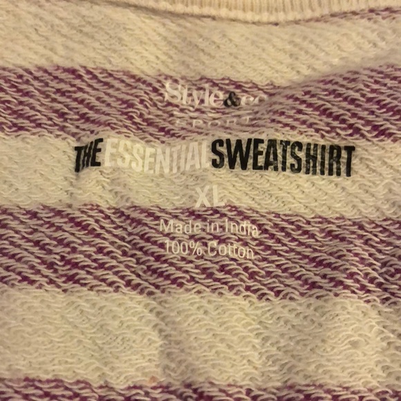 Striped Sweatshirt - Picture 2 of 3